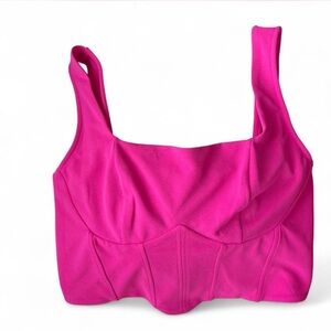 Forever 21 Vibrant Pink Bra Top